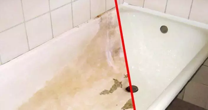 сколы на чугунной ванне