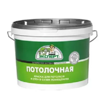 Водоэмульсионная краска для потолка