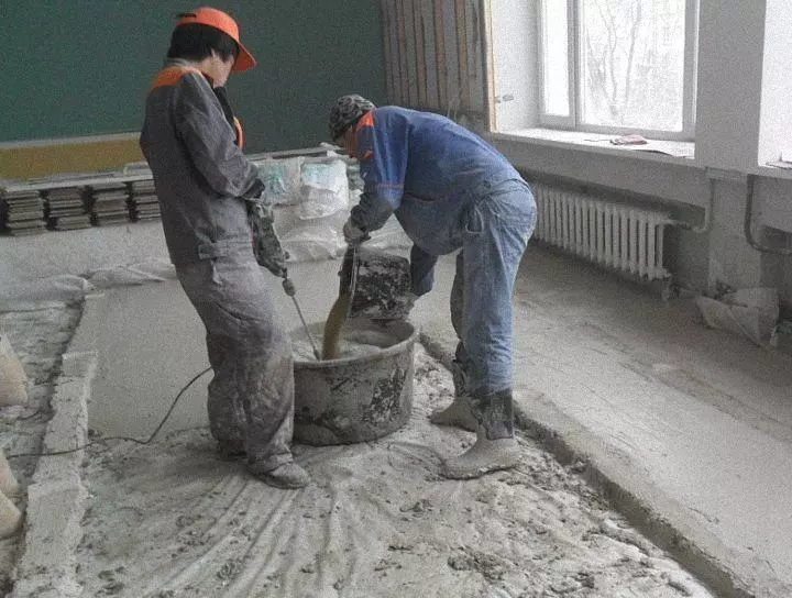 Раствор для стяжки пола самостоятельно