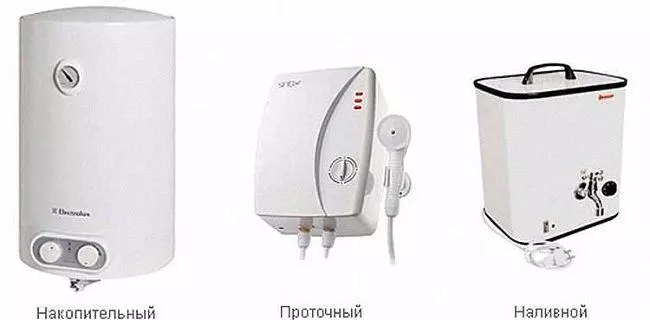 виды электронагревателей воды для квартиры
