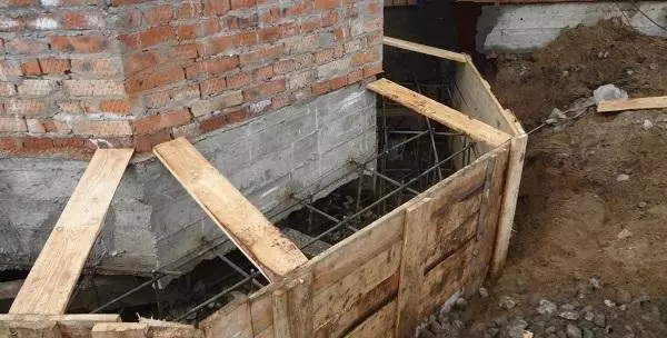 Опалубка для фундамента