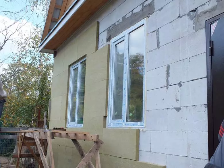 утепление газобетонного дома Утепление дома из газобетонных блоков