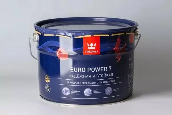 Водоэмульсионные эмали для потолка Tikkurila Euro 7 Power