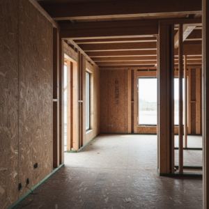 Фото OSB на стенах каркасного дома Фото OSB на стенах каркасного дома